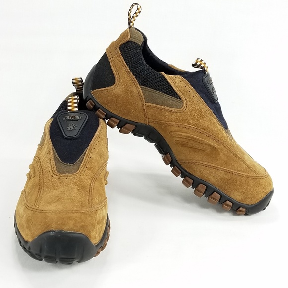 wolverine slip on shoes